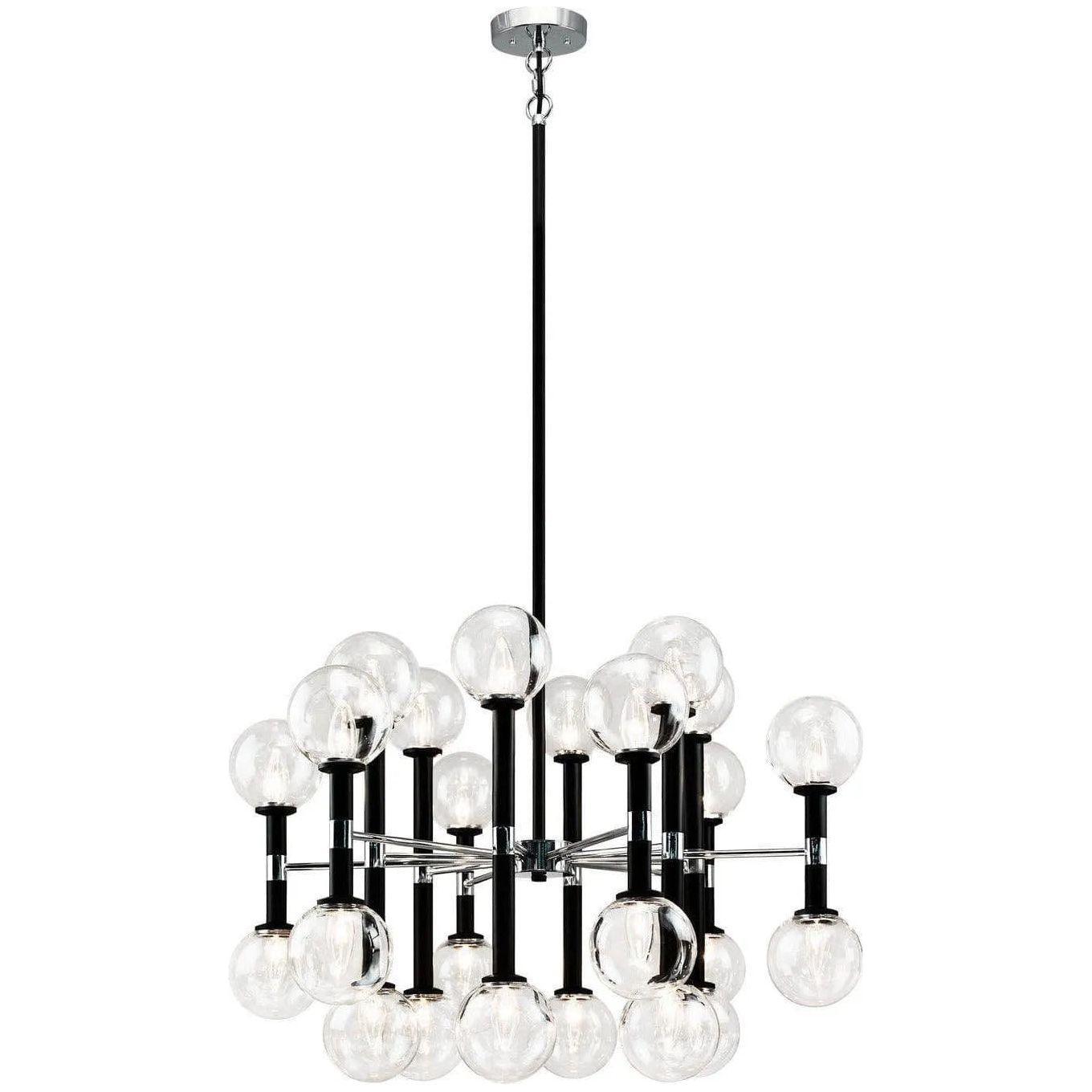 Matteo Lighting - Stellar Chandelier - C75324BKCL - Canada Light Shop