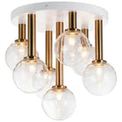 Matteo Lighting - Stellar Flush Mount - X75307AGCL - Canada Light Shop