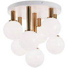 Matteo Lighting - Stellar Flush Mount - X75307AGOP - Canada Light Shop