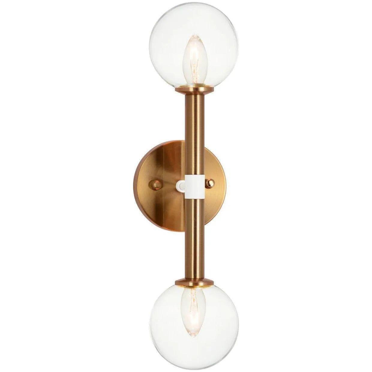 Matteo Lighting - Stellar Wall Sconce - W75312AGCL - Canada Light Shop