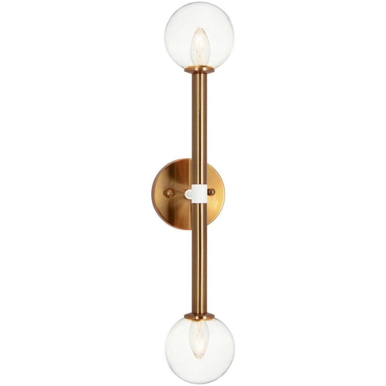 Matteo Lighting - Stellar Wall Sconce - W75322AGCL - Canada Light Shop