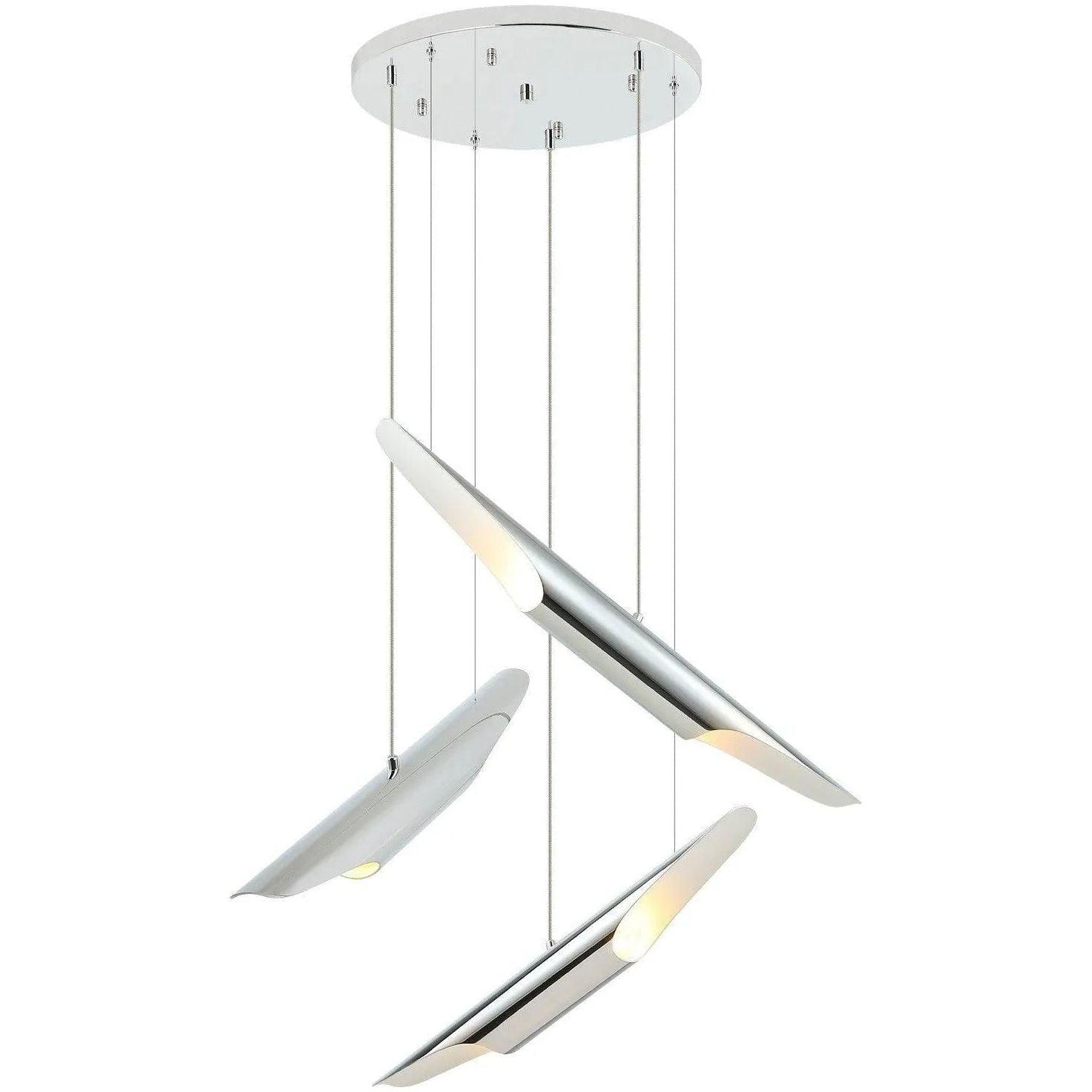 Matteo Lighting - Stylus Multi Pendant Chandelier - C32416CH - Canada Light Shop