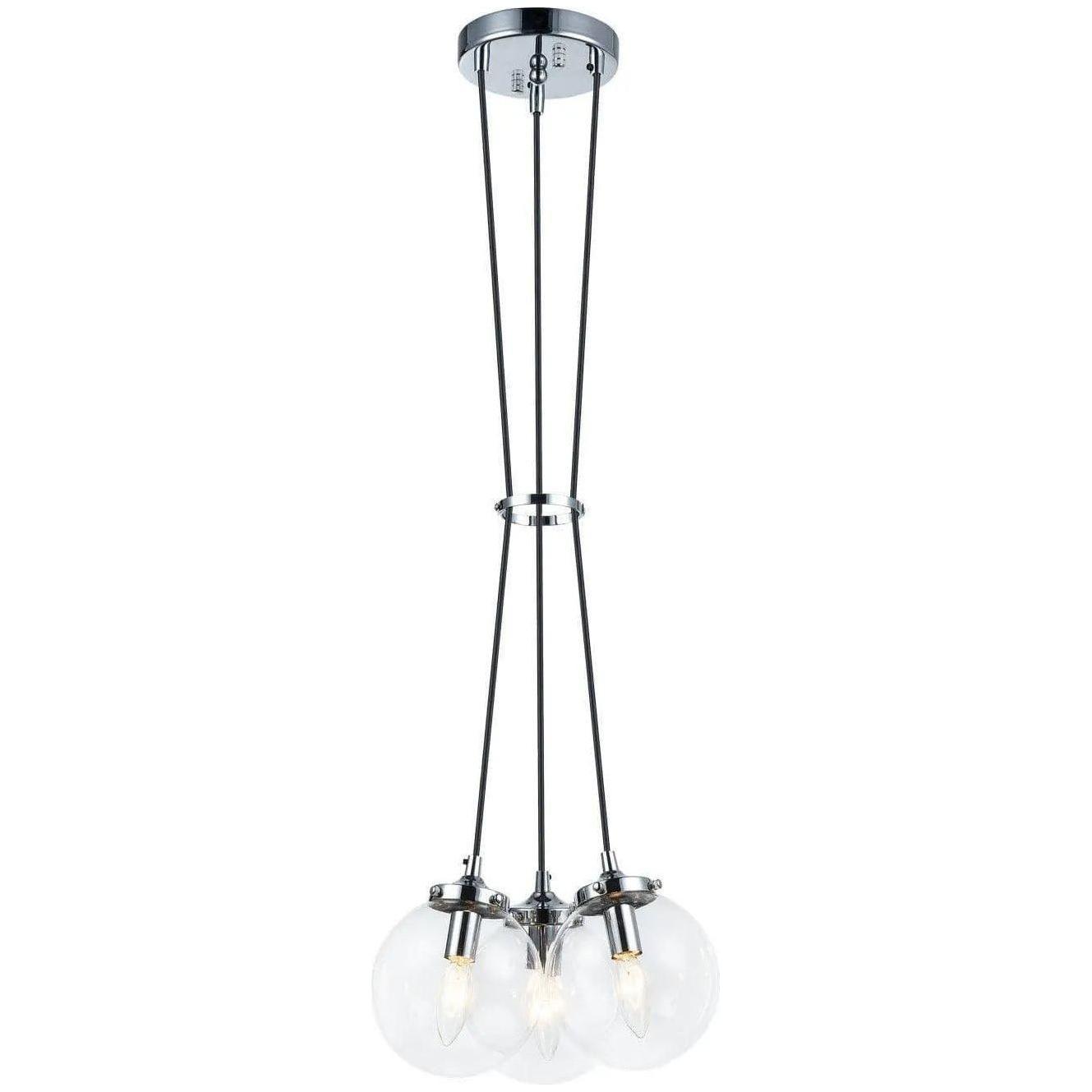 Matteo Lighting - The Bougie Chandelier - C63003CHCL - Canada Light Shop