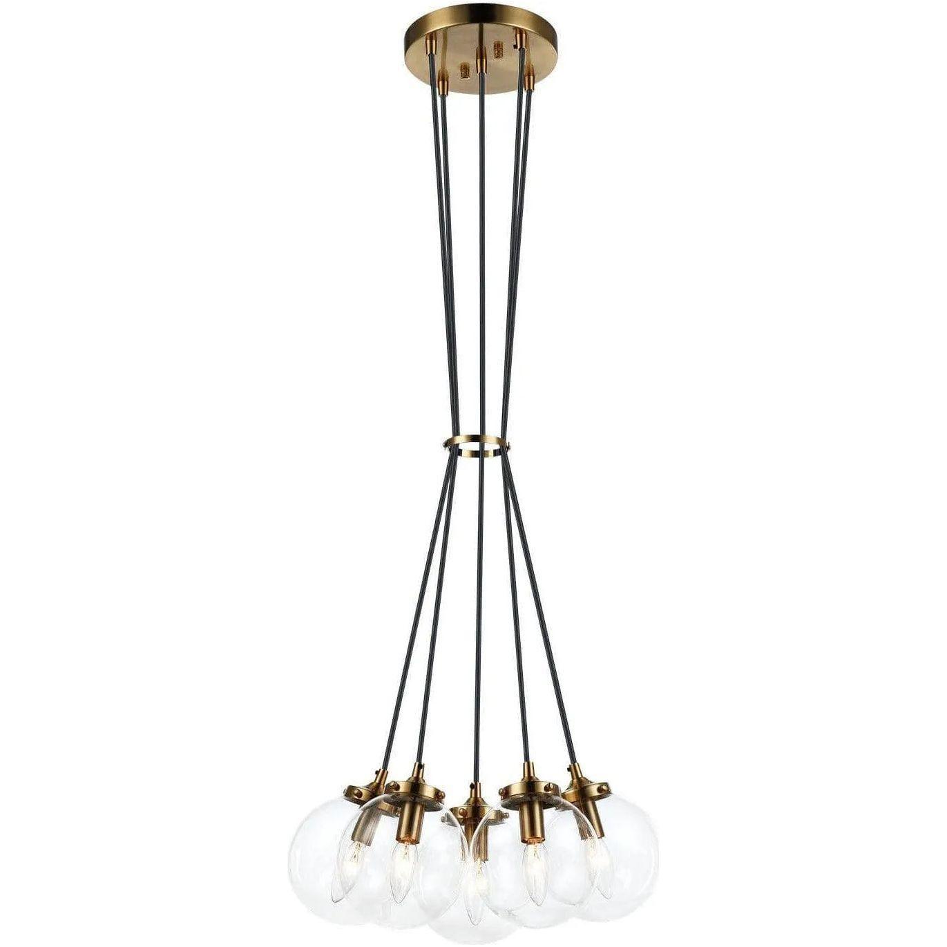 Matteo Lighting - The Bougie Chandelier - C63005AGCL - Canada Light Shop