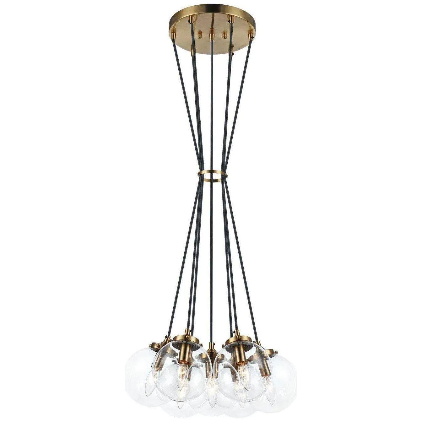 Matteo Lighting - The Bougie Chandelier - C63007AGCL - Canada Light Shop