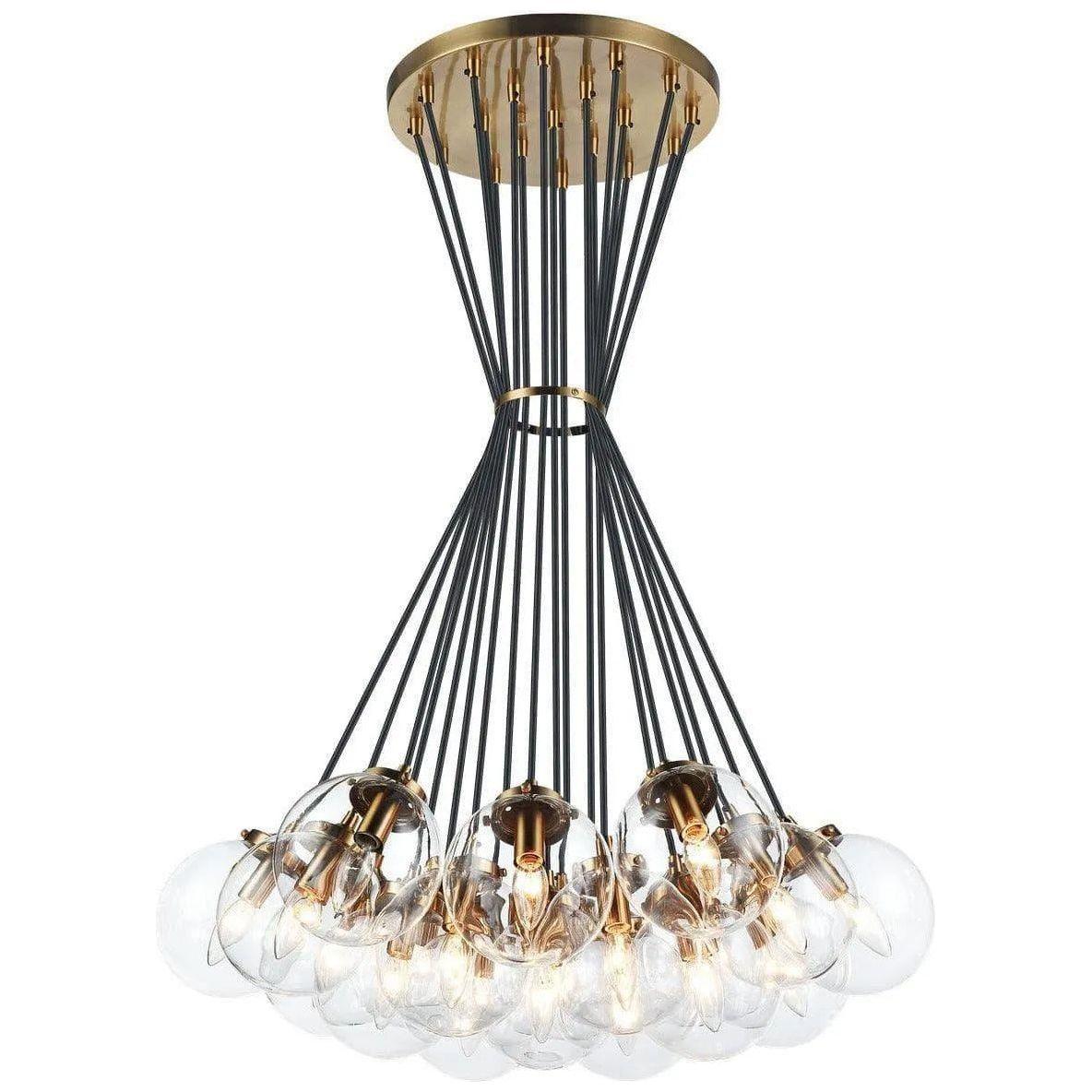 Matteo Lighting - The Bougie Chandelier - C63019AGCL - Canada Light Shop