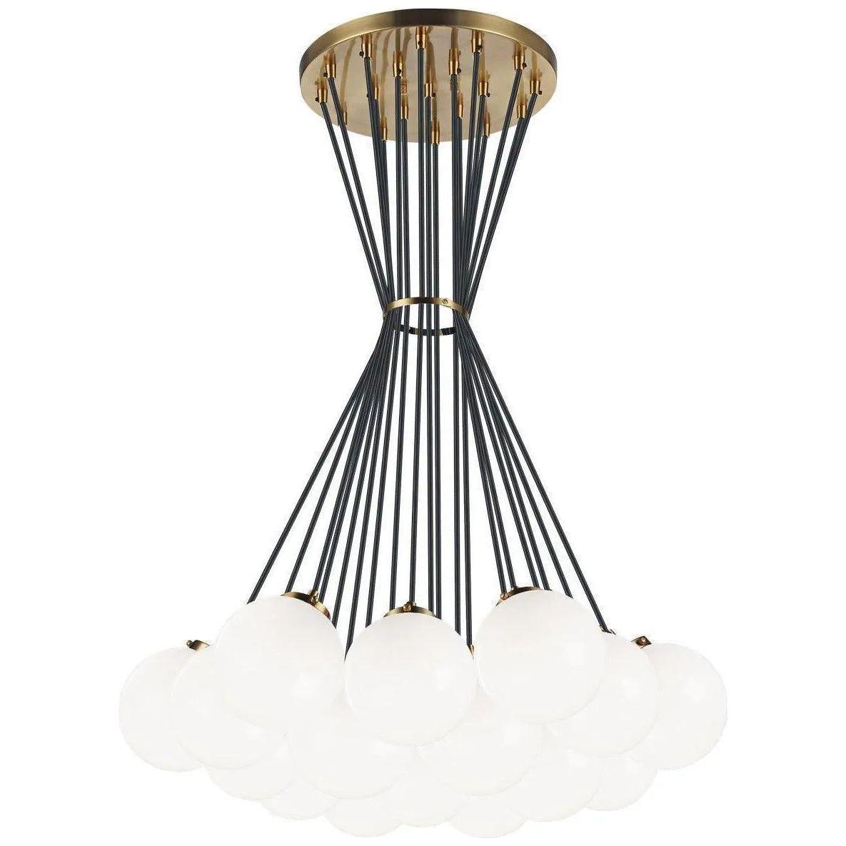 Matteo Lighting - The Bougie Chandelier - C63019AGOP - Canada Light Shop