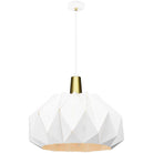 Matteo Lighting - The Origami Pendant - C70911WH - Canada Light Shop