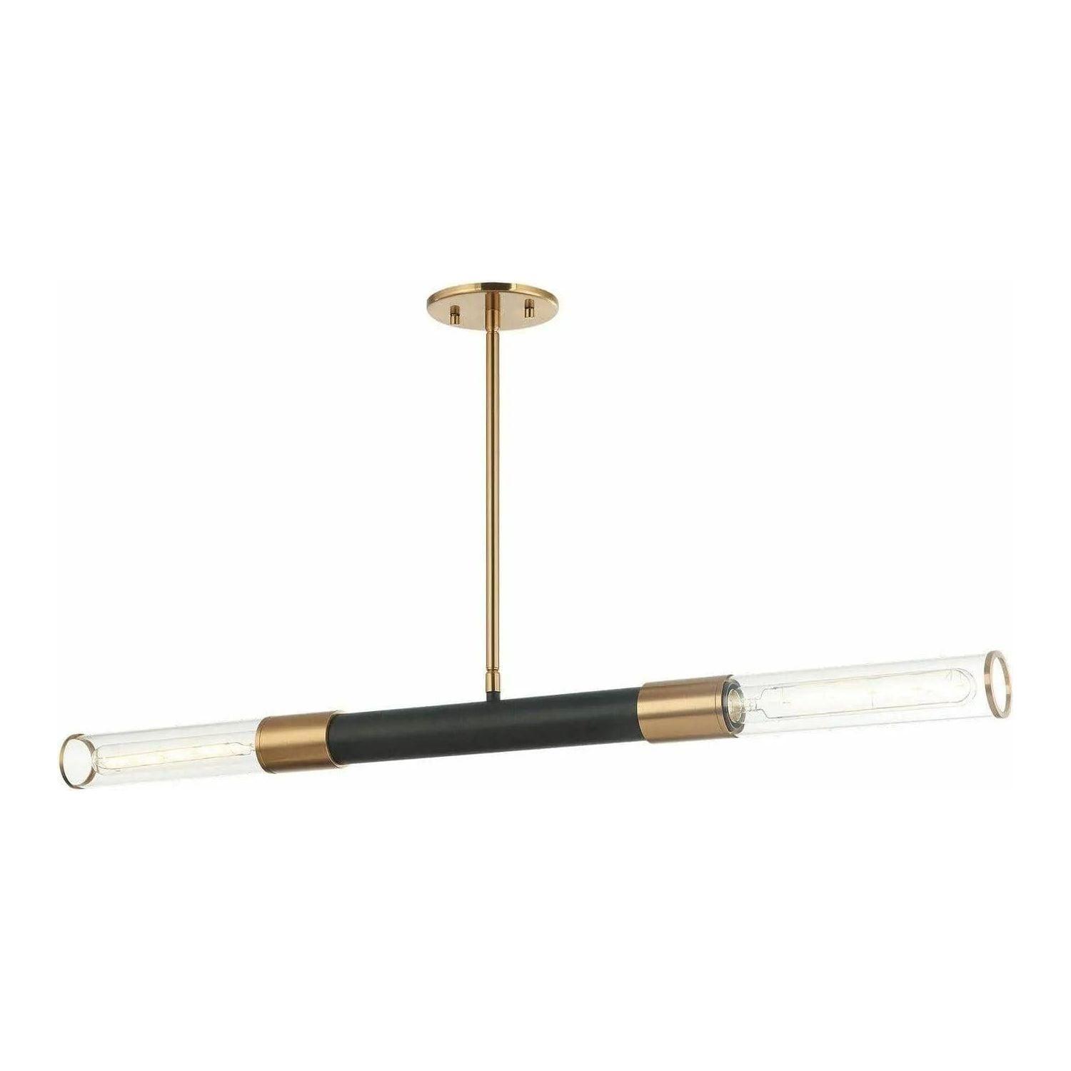 Matteo Lighting - Tubo Linear Pendant - C61202MBAG - Canada Light Shop