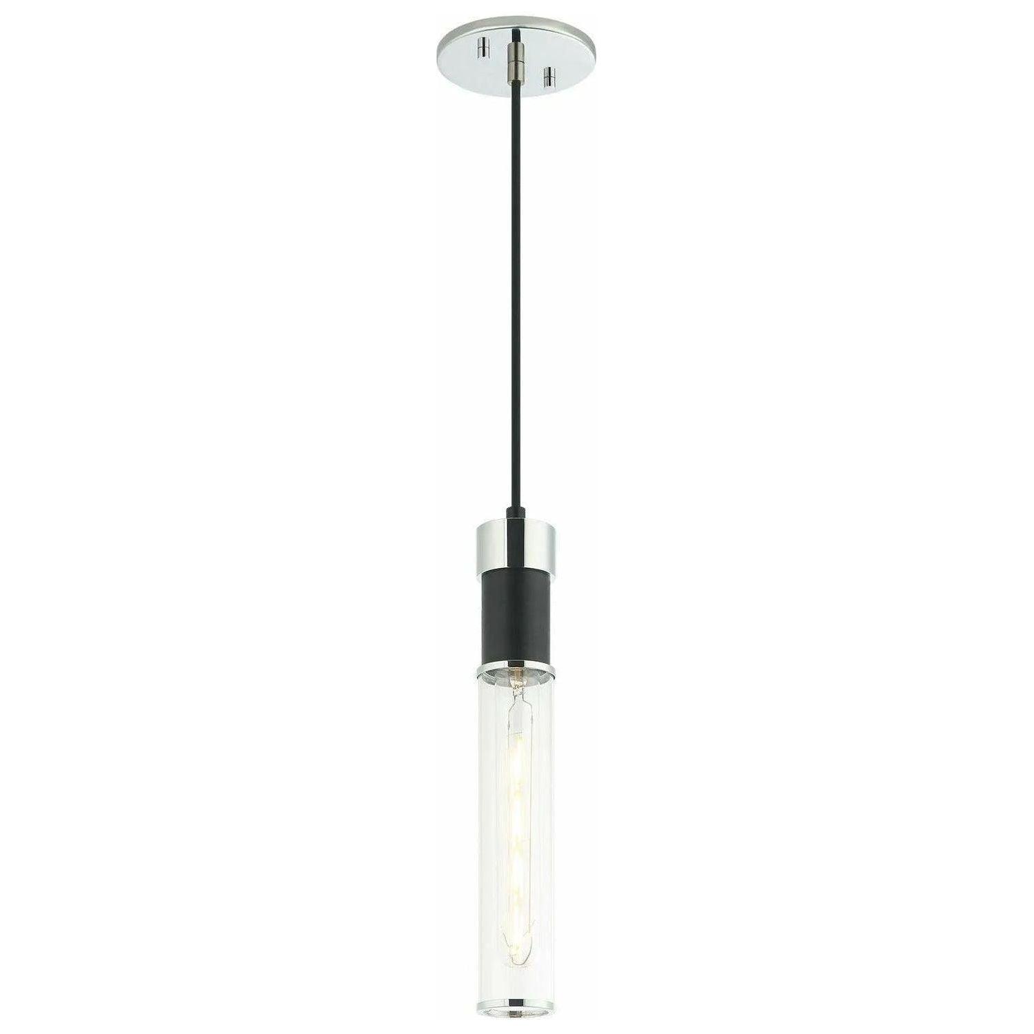 Matteo Lighting - Tubo Single Pendant - C61201MBCH - Canada Light Shop
