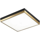 Matteo Lighting - Tux Flush Mount - M11414BKAG - Canada Light Shop
