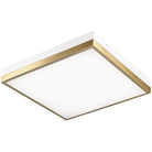 Matteo Lighting - Tux Flush Mount - M11414WHAG - Canada Light Shop