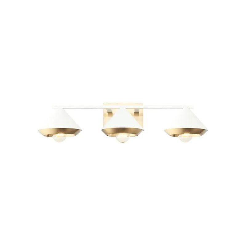 Matteo Lighting - Velax Bath Vanity - S06803WHAG - Canada Light Shop