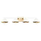 Matteo Lighting - Velax Bath Vanity - S06804WHAG - Canada Light Shop