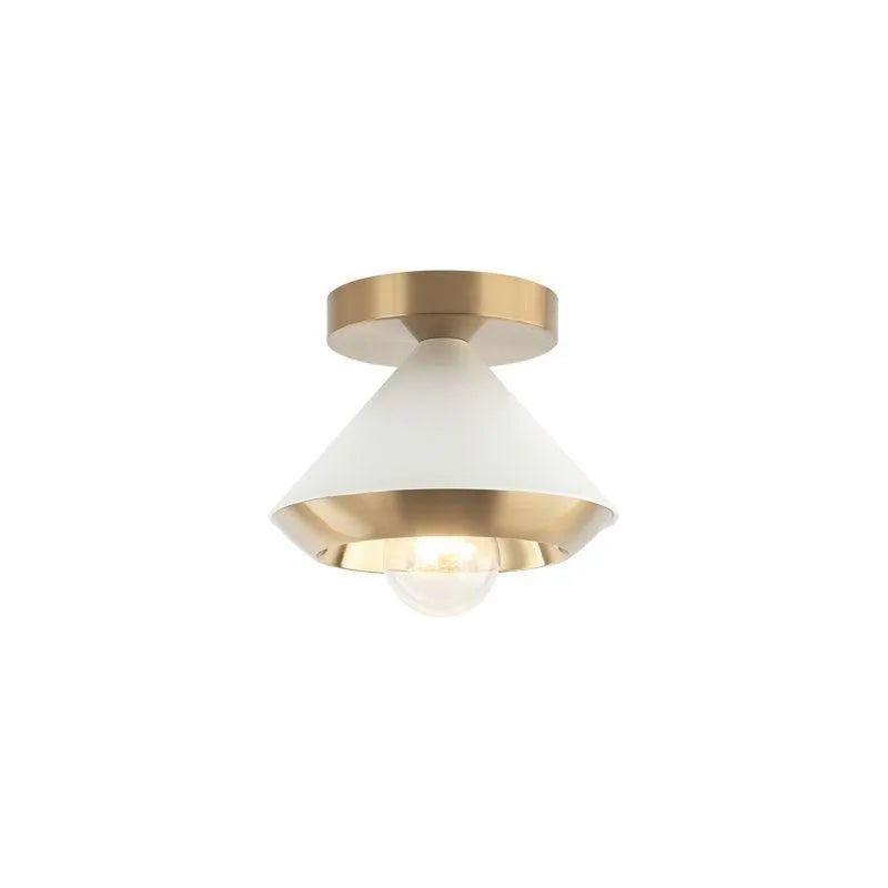 Matteo Lighting - Velax Flush Mount - X06801WHAG - Canada Light Shop