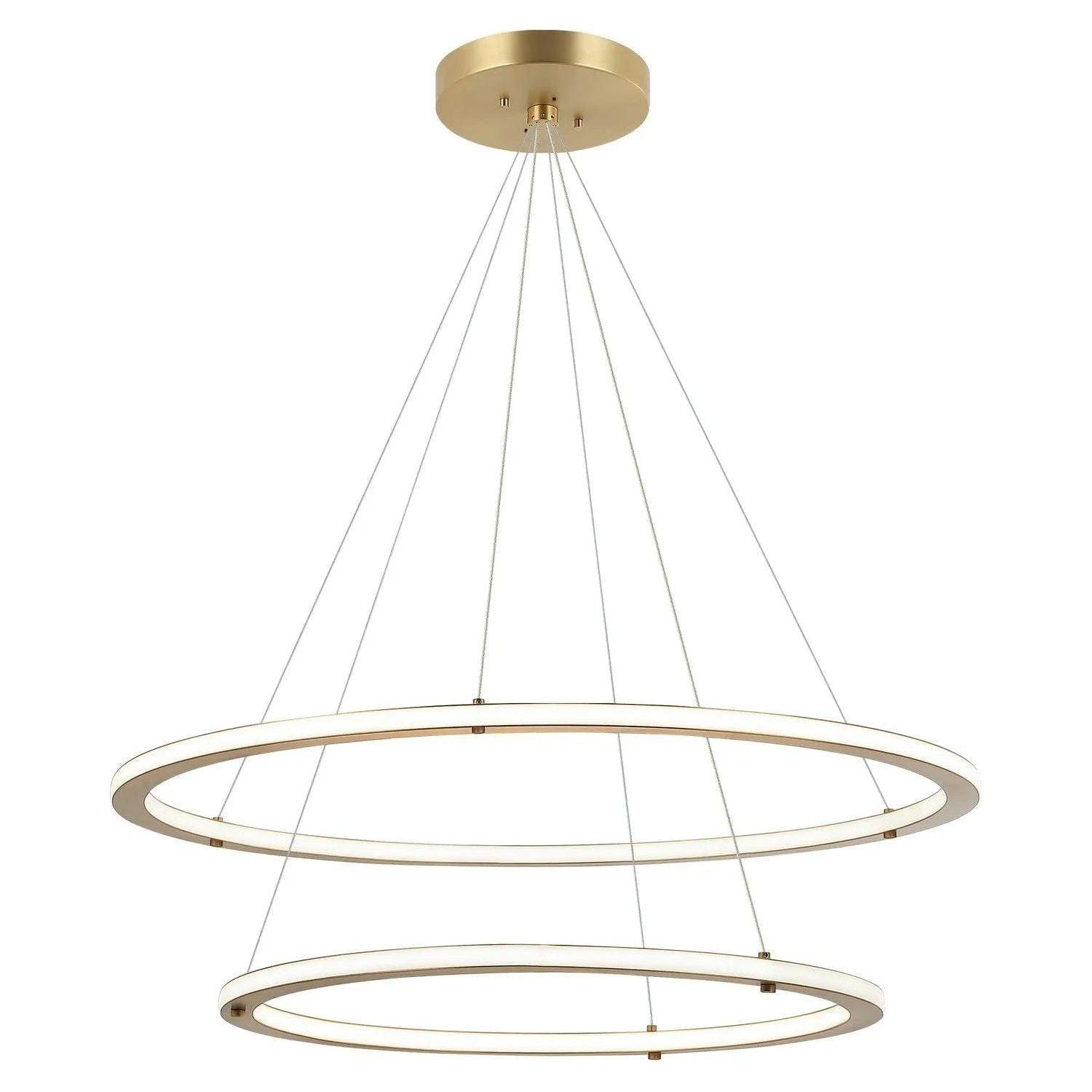 Matteo Lighting - Victoria LED Double Pendant - C66156BG - Canada Light Shop