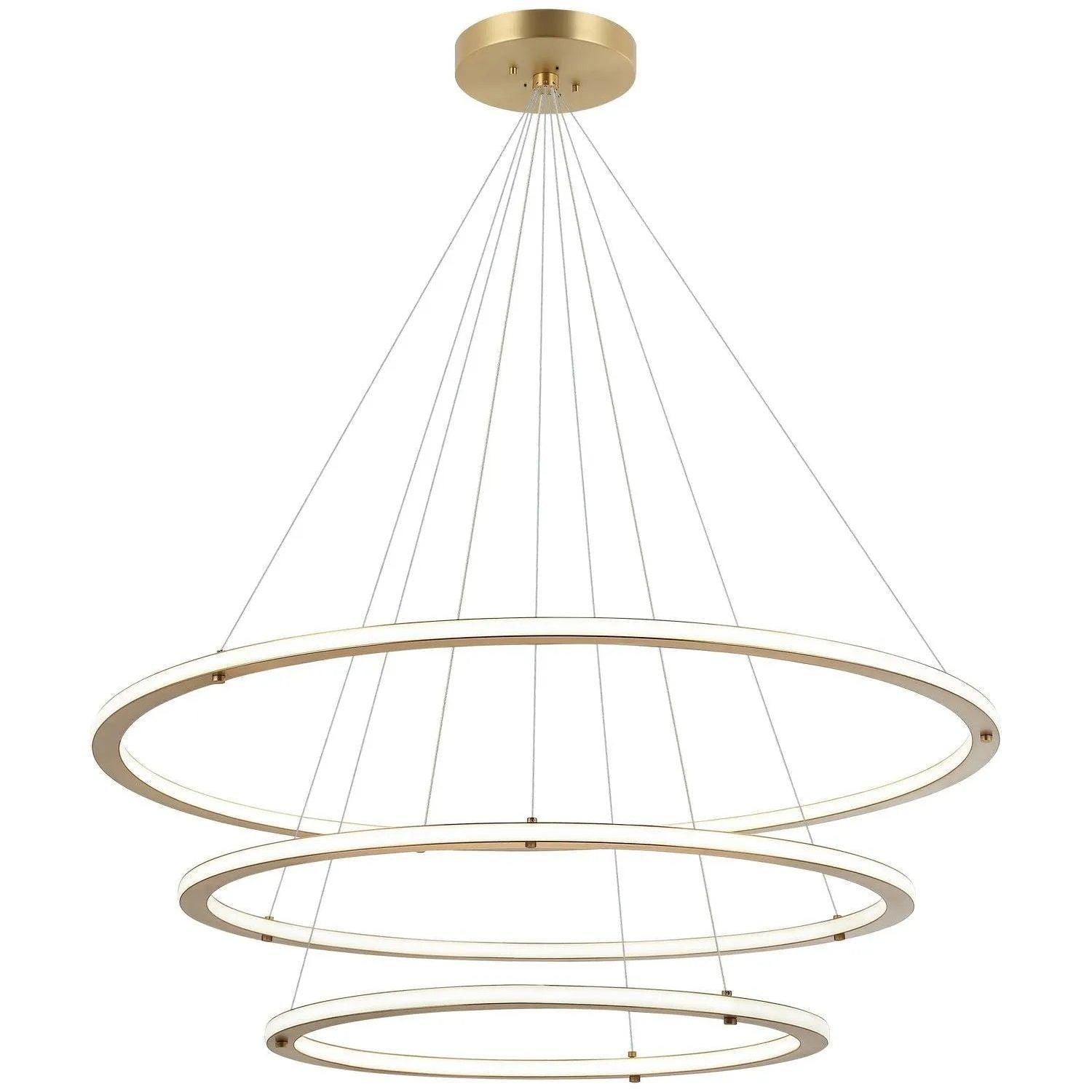 Matteo Lighting - Victoria LED Triple Pendant - C66196BG - Canada Light Shop