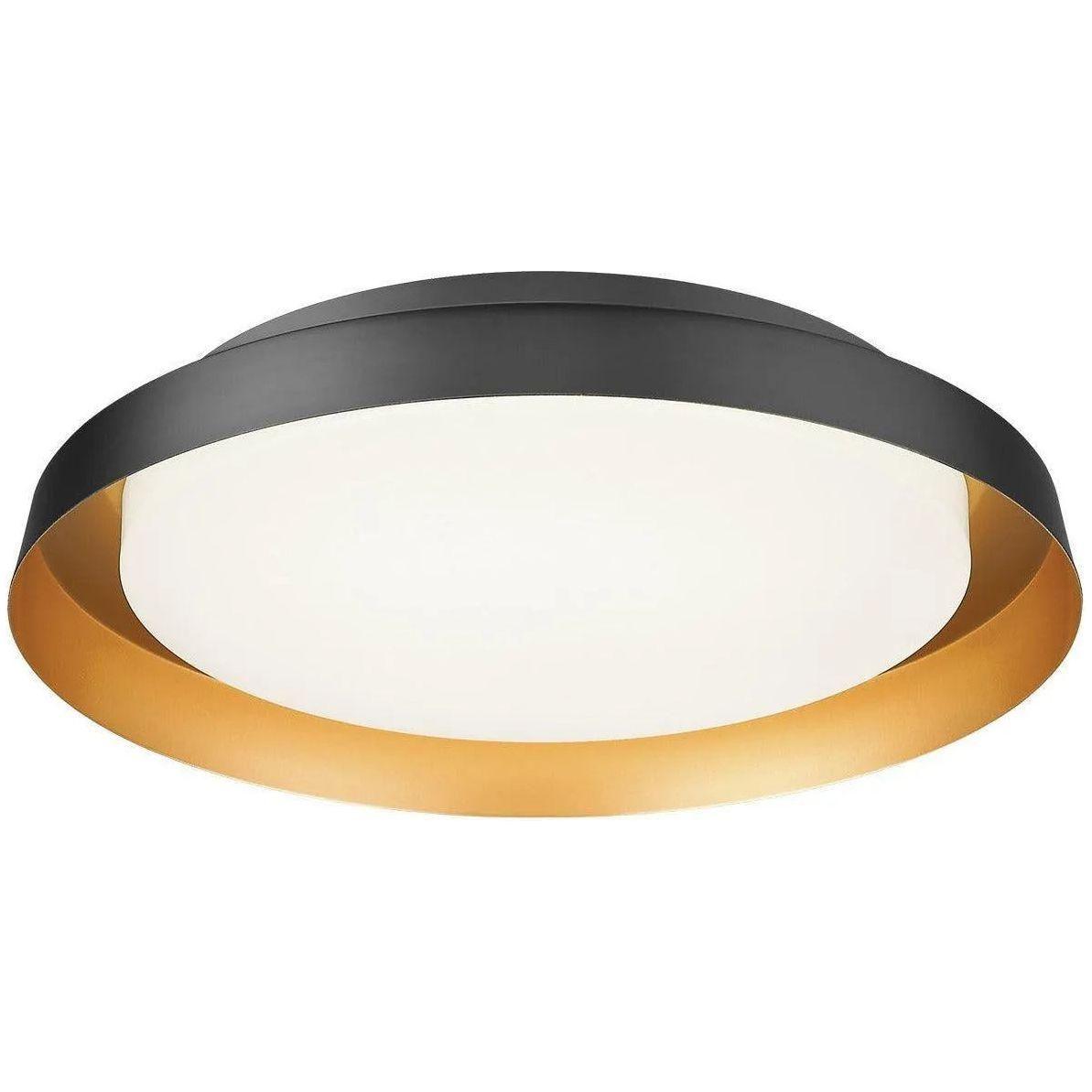 Matteo Lighting - Vieno Flush Mount - M15601BK - Canada Light Shop