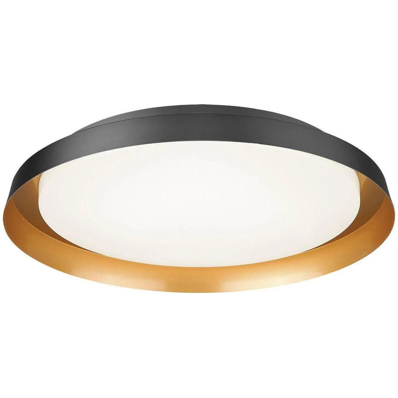 Matteo Lighting - Vieno Flush Mount - M15602BK - Canada Light Shop