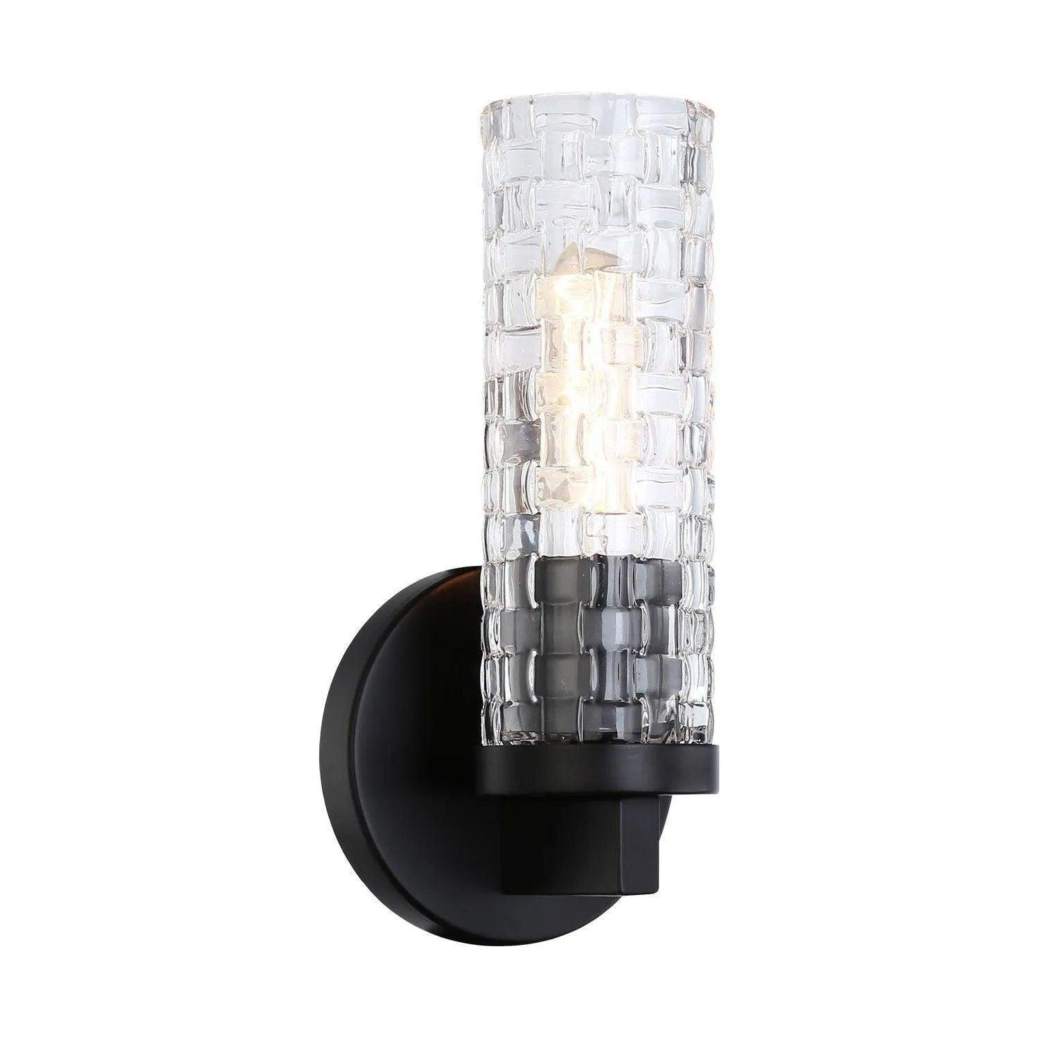 Matteo Lighting - Weaver Wall Sconce - W32101BK - Canada Light Shop