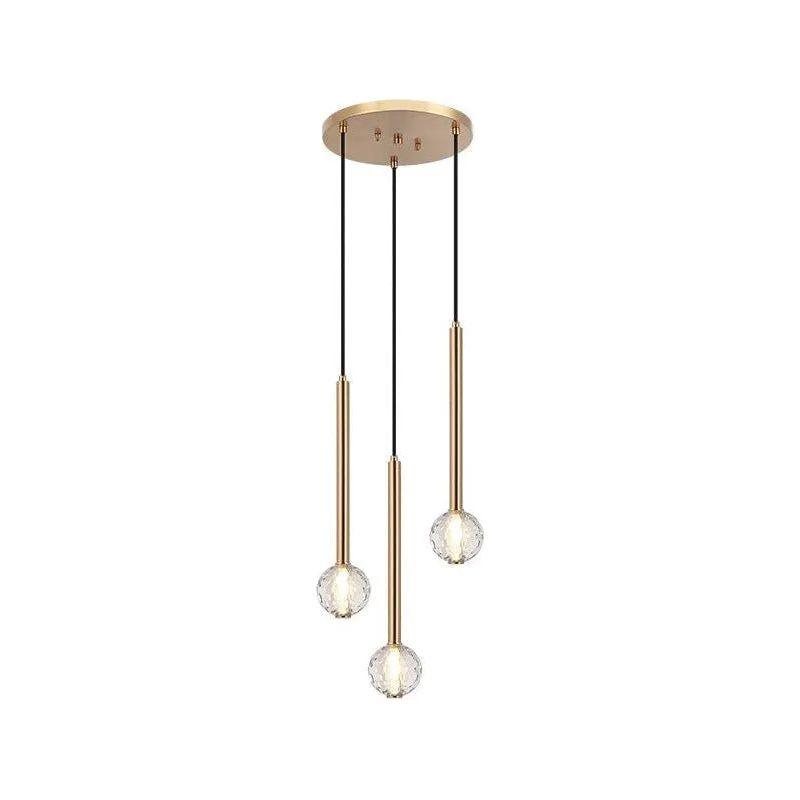 Matteo Lighting - Windchimer Multi-Light Pendant - C68903AG - Canada Light Shop