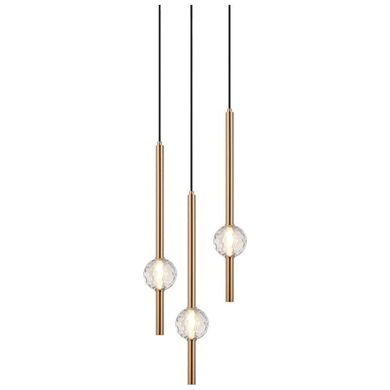Matteo Lighting - Windchimer Multi-Light Pendant - C68903AG - Canada Light Shop