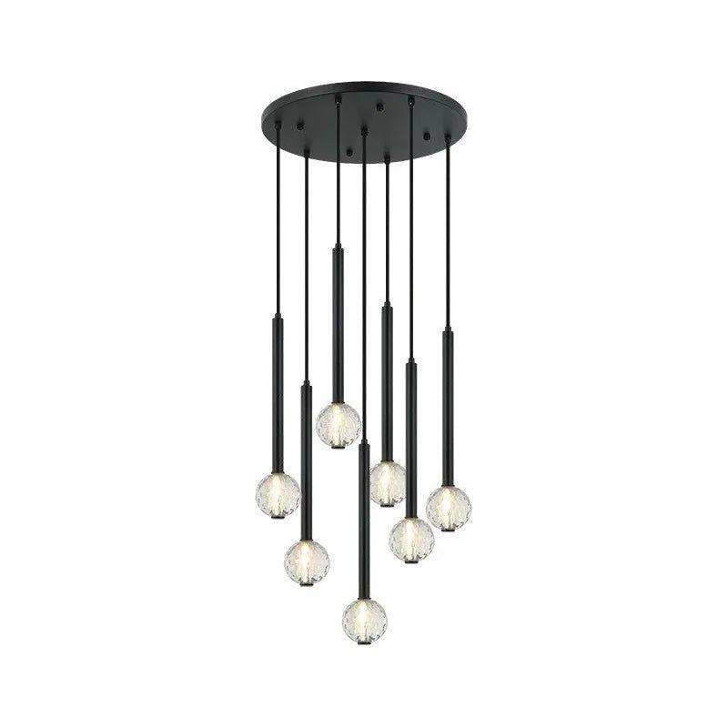 Matteo Lighting - Windchimer Multi-Light Pendant - C68903AG - Canada Light Shop