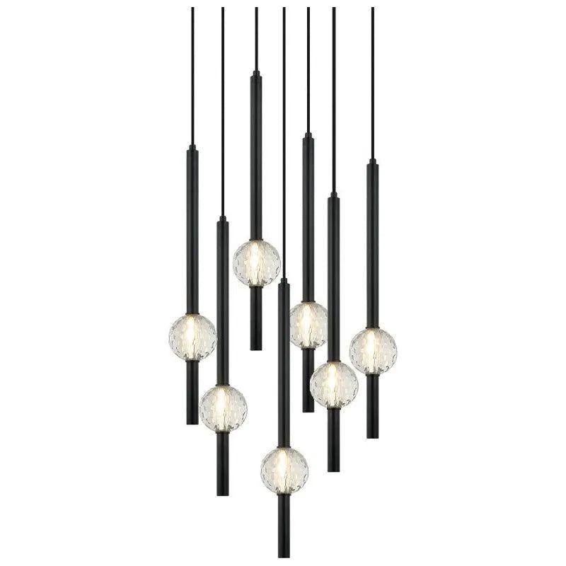 Matteo Lighting - Windchimer Multi-Light Pendant - C68907MB - Canada Light Shop