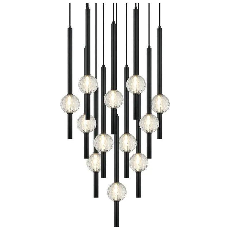 Matteo Lighting - Windchimer Multi-Light Pendant - C68912MB - Canada Light Shop