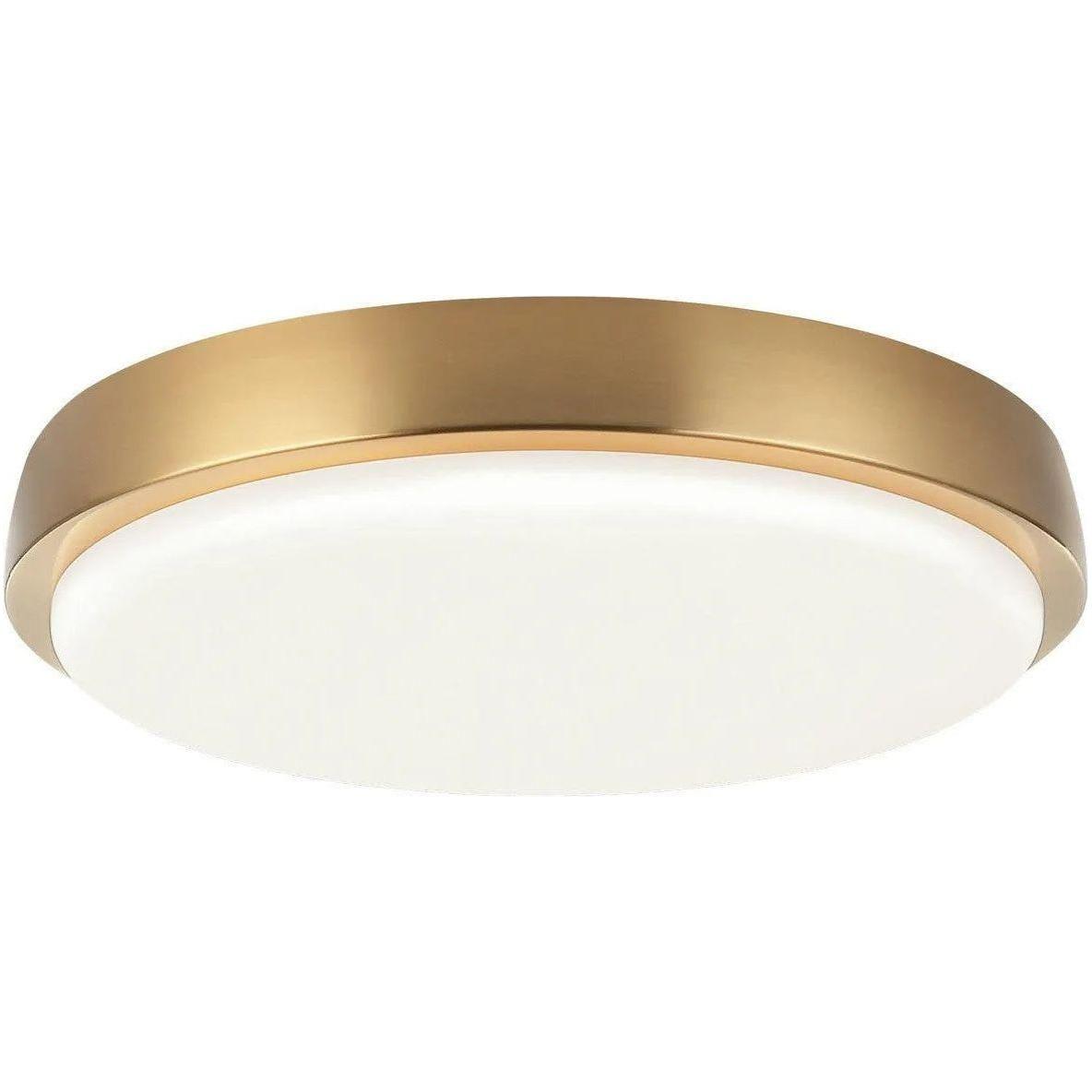 Matteo Lighting - Zane LED Flush Mount - M16112AG - Canada Light Shop