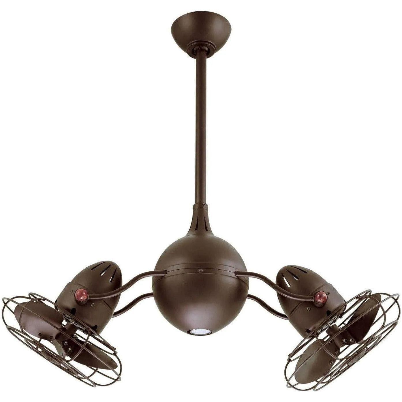 Matthews Fan Company - Acqua 38"Ceiling Fan - AQ-TB-MTL - Canada Light Shop