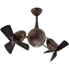 Matthews Fan Company - Acqua 38"Ceiling Fan - AQ-TB-WDBK - Canada Light Shop