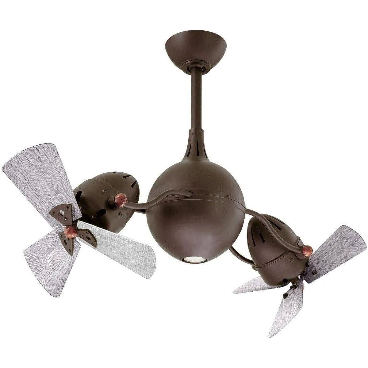 Matthews Fan Company - Acqua 38"Ceiling Fan - AQ-TB-WDBW - Canada Light Shop