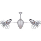 Matthews Fan Company - Ar Ruthiane Ceiling Fan, Damp Rated - AR-BN-MTL-DAMP - Canada Light Shop