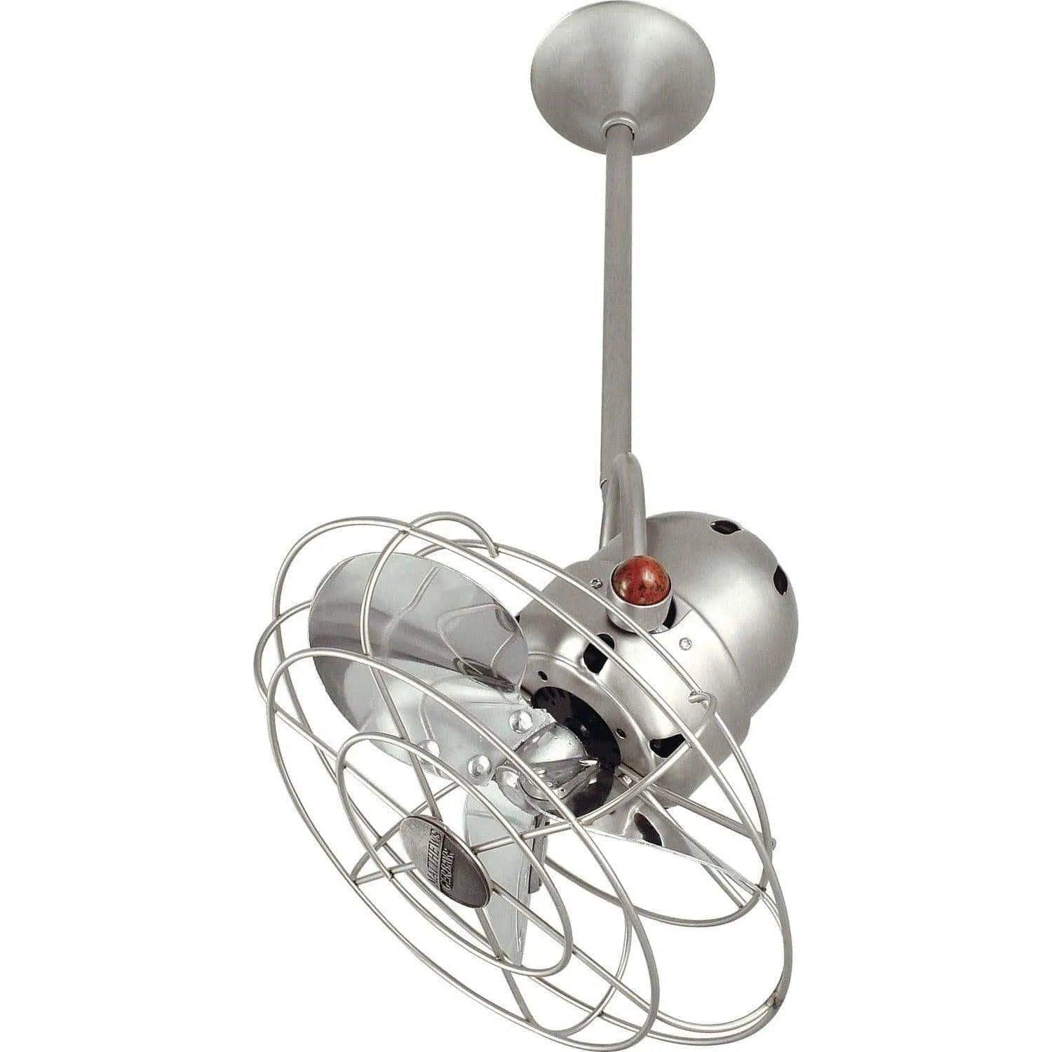 Matthews Fan Company - Bianca Direcional Ceiling Fan - BD-BN-MTL - Canada Light Shop