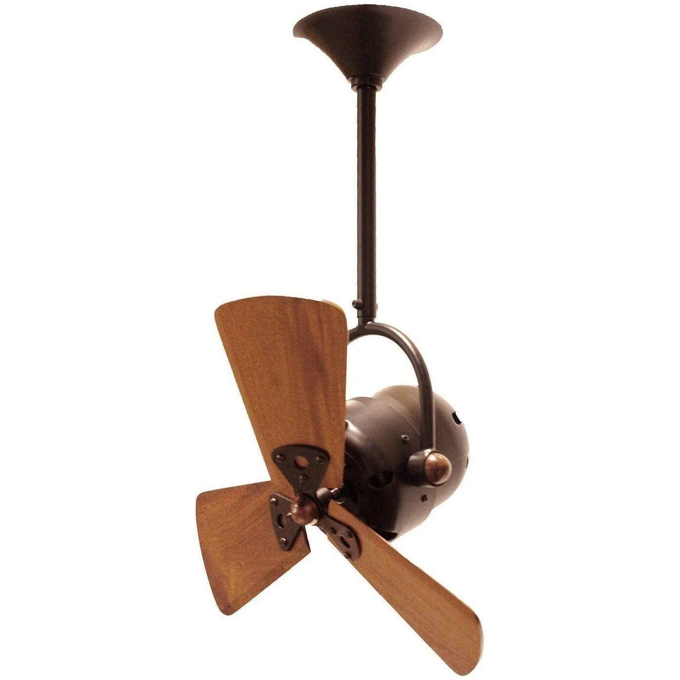Matthews Fan Company - Bianca Direcional Ceiling Fan - BD-BZZT-WD - Canada Light Shop