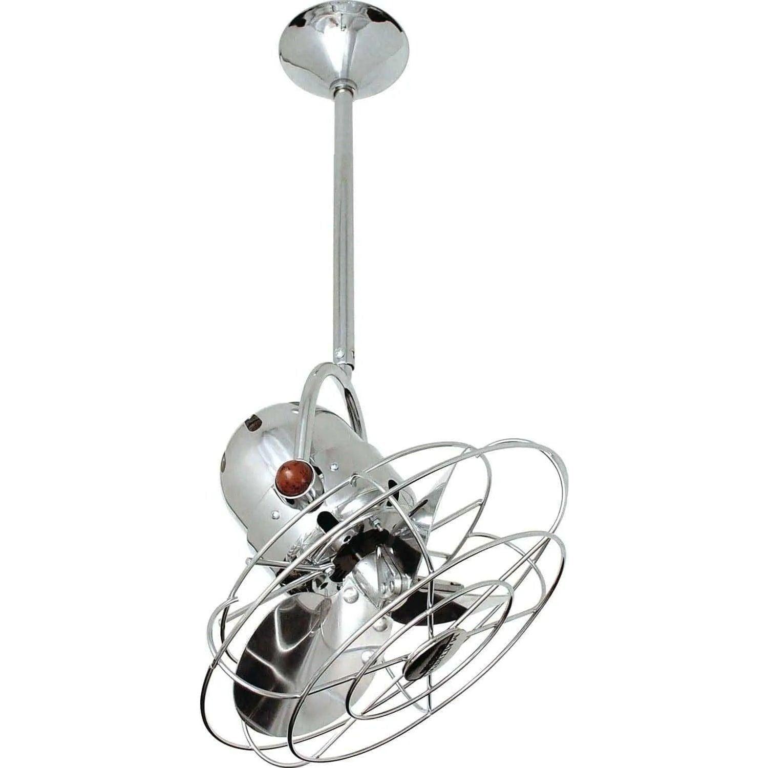 Matthews Fan Company - Bianca Direcional Ceiling Fan - BD-CR-MTL - Canada Light Shop