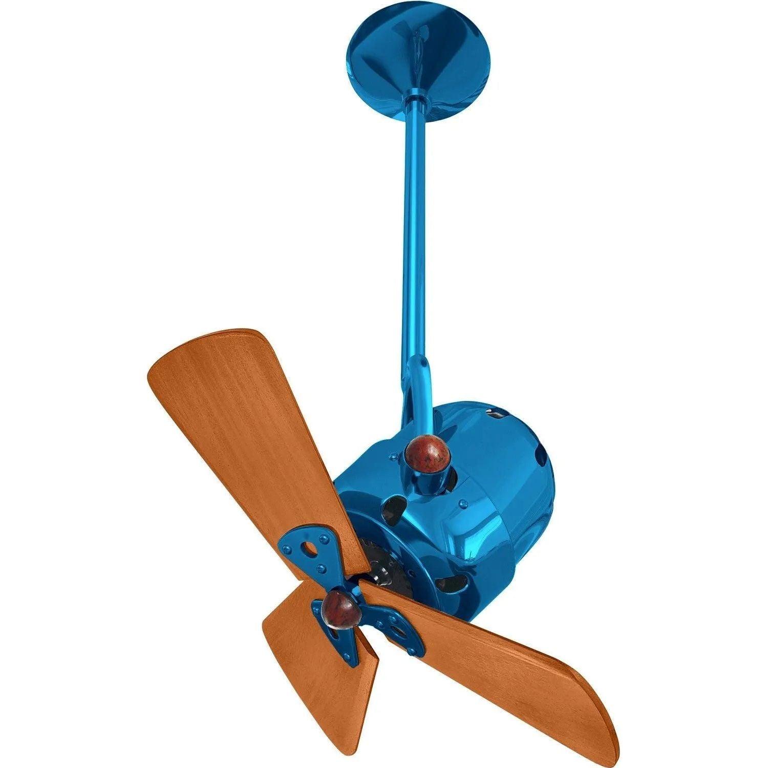 Matthews Fan Company - Bianca Direcional Ceiling Fan - BD-LTBLUE-WD - Canada Light Shop