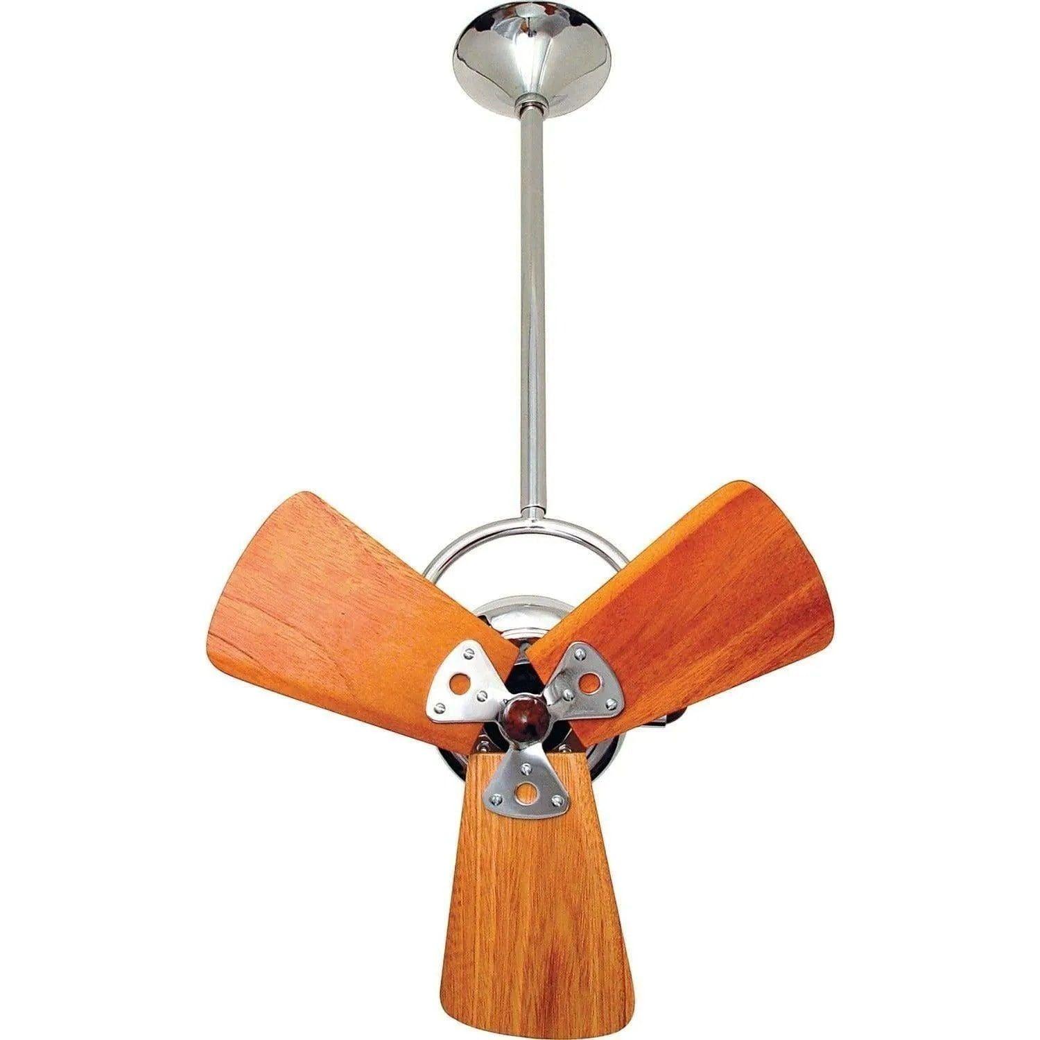 Matthews Fan Company - Bianca Direcional Ceiling Fan, Damp Location - BD-CR-WD-DAMP - Canada Light Shop