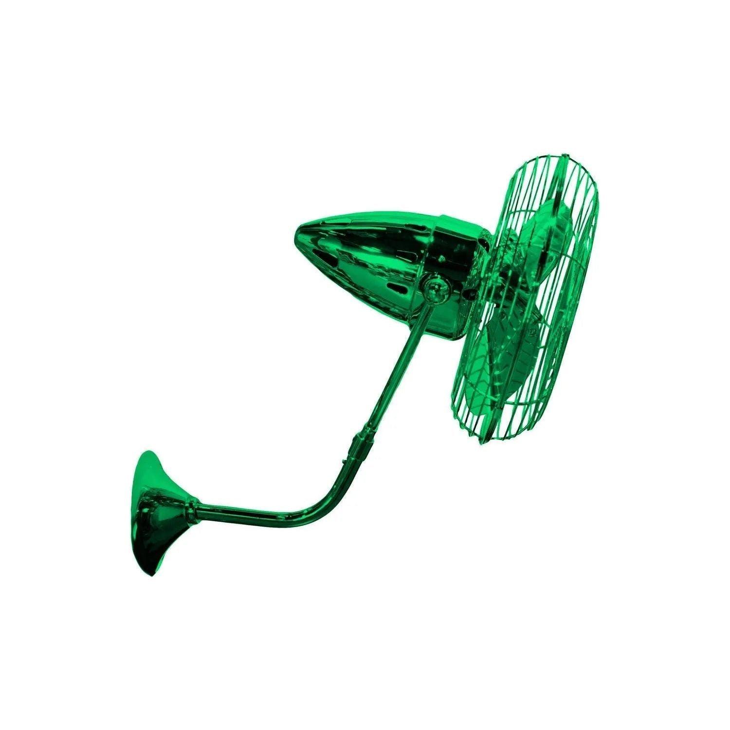 Matthews Fan Company - Bruna Parede Ceiling Fan - BP-GREEN-MTL - Canada Light Shop