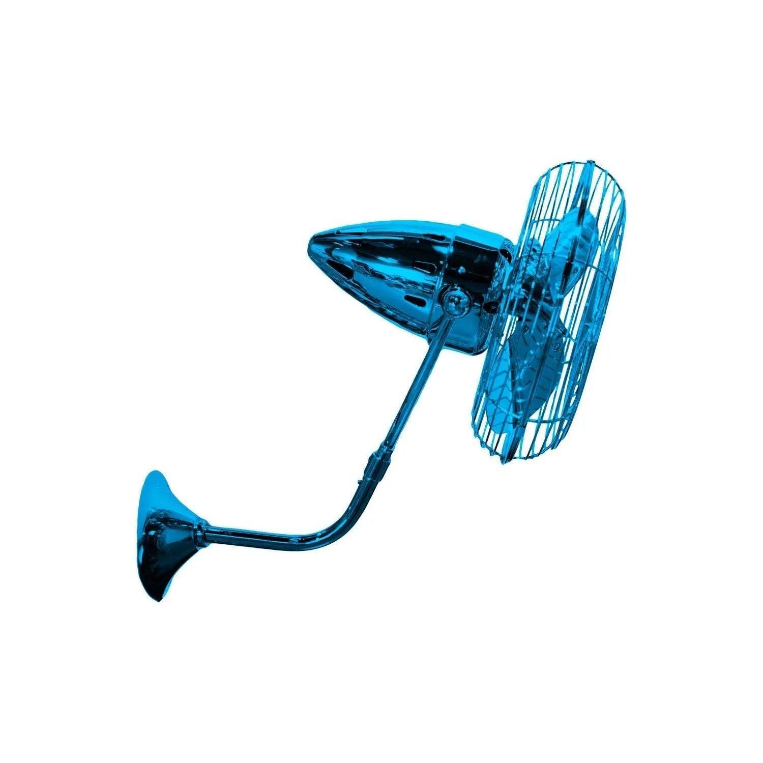Matthews Fan Company - Bruna Parede Ceiling Fan - BP-LTBLUE-MTL - Canada Light Shop