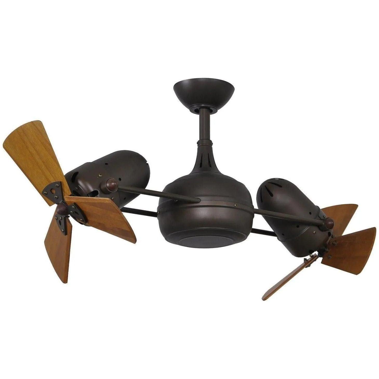 Matthews Fan Company - Dagny Ceiling Fan - DG-TB-WD - Canada Light Shop