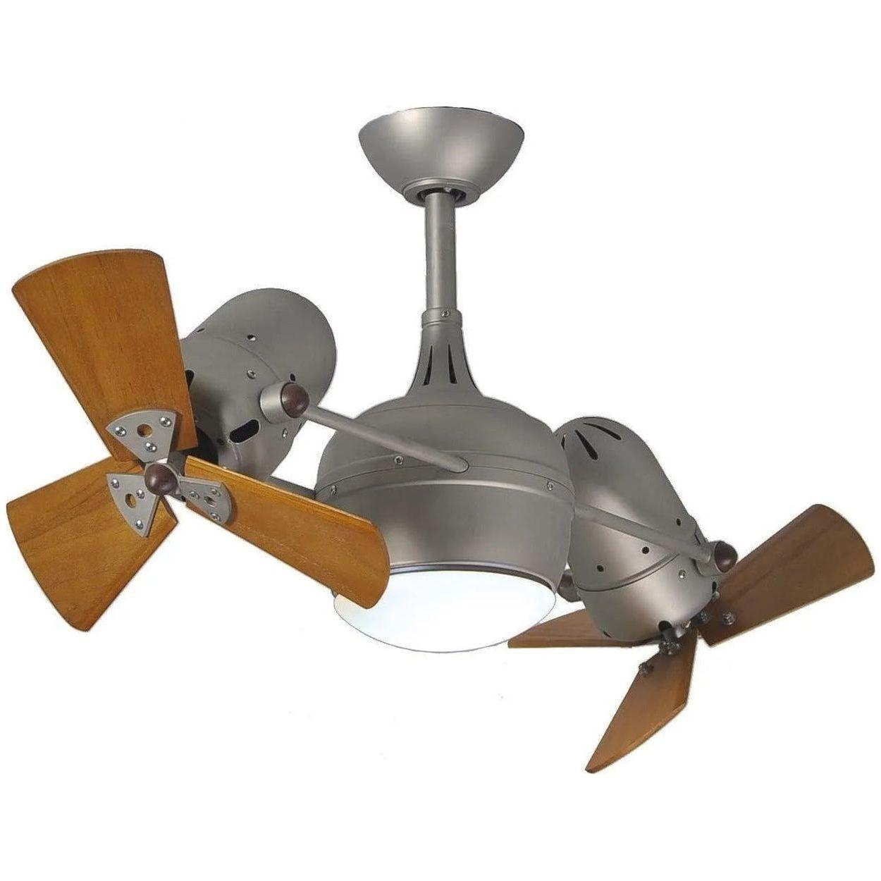 Matthews Fan Company - Dagny Ceiling Fan with Light Kit - DGLK-BN-WD - Canada Light Shop