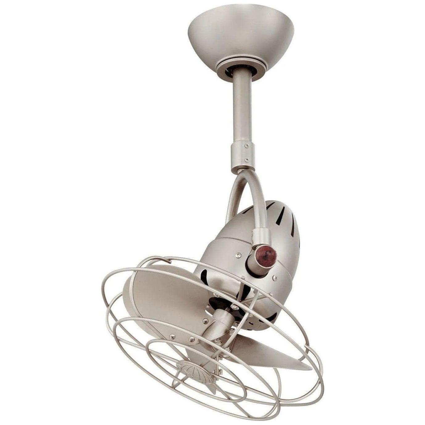 Matthews Fan Company - Diane Ceiling Fan - DI-BN-MTL - Canada Light Shop