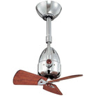 Matthews Fan Company - Diane Ceiling Fan - DI-CR-WD - Canada Light Shop