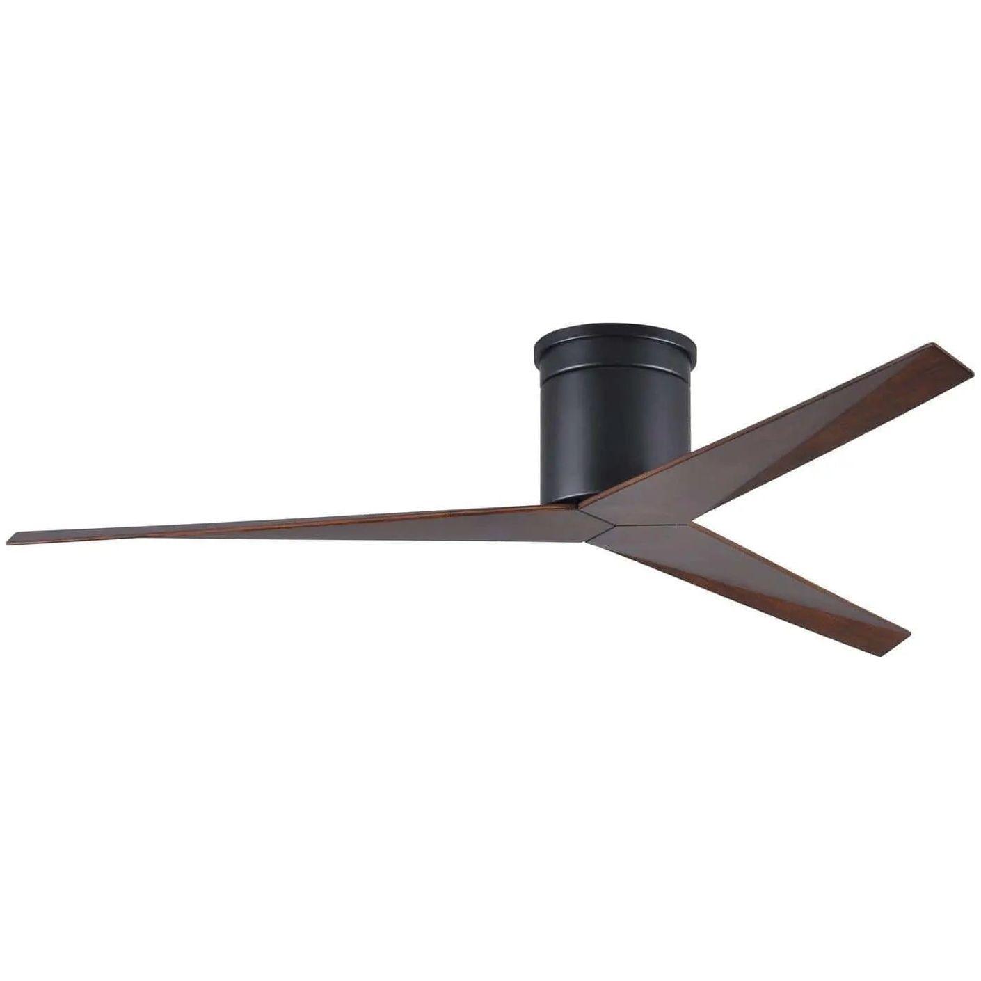Matthews Fan Company - Eliza Hugger Ceiling Fan - EKH-BK-WN - Canada Light Shop