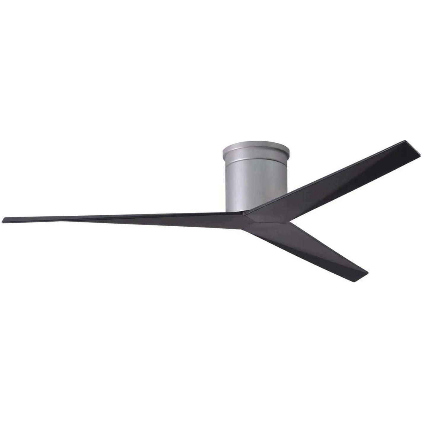 Matthews Fan Company - Eliza Hugger Ceiling Fan - EKH-BN-BK - Canada Light Shop