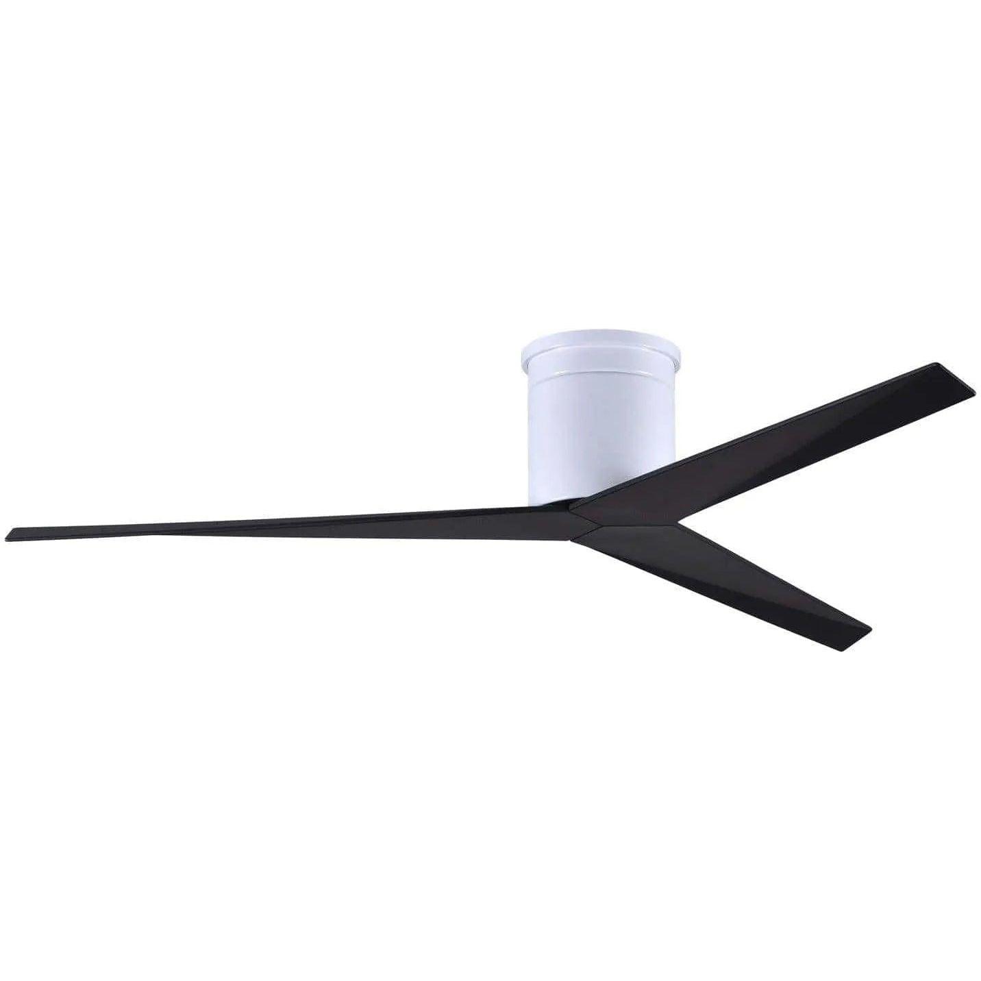 Matthews Fan Company - Eliza Hugger Ceiling Fan - EKH-WH-BK - Canada Light Shop