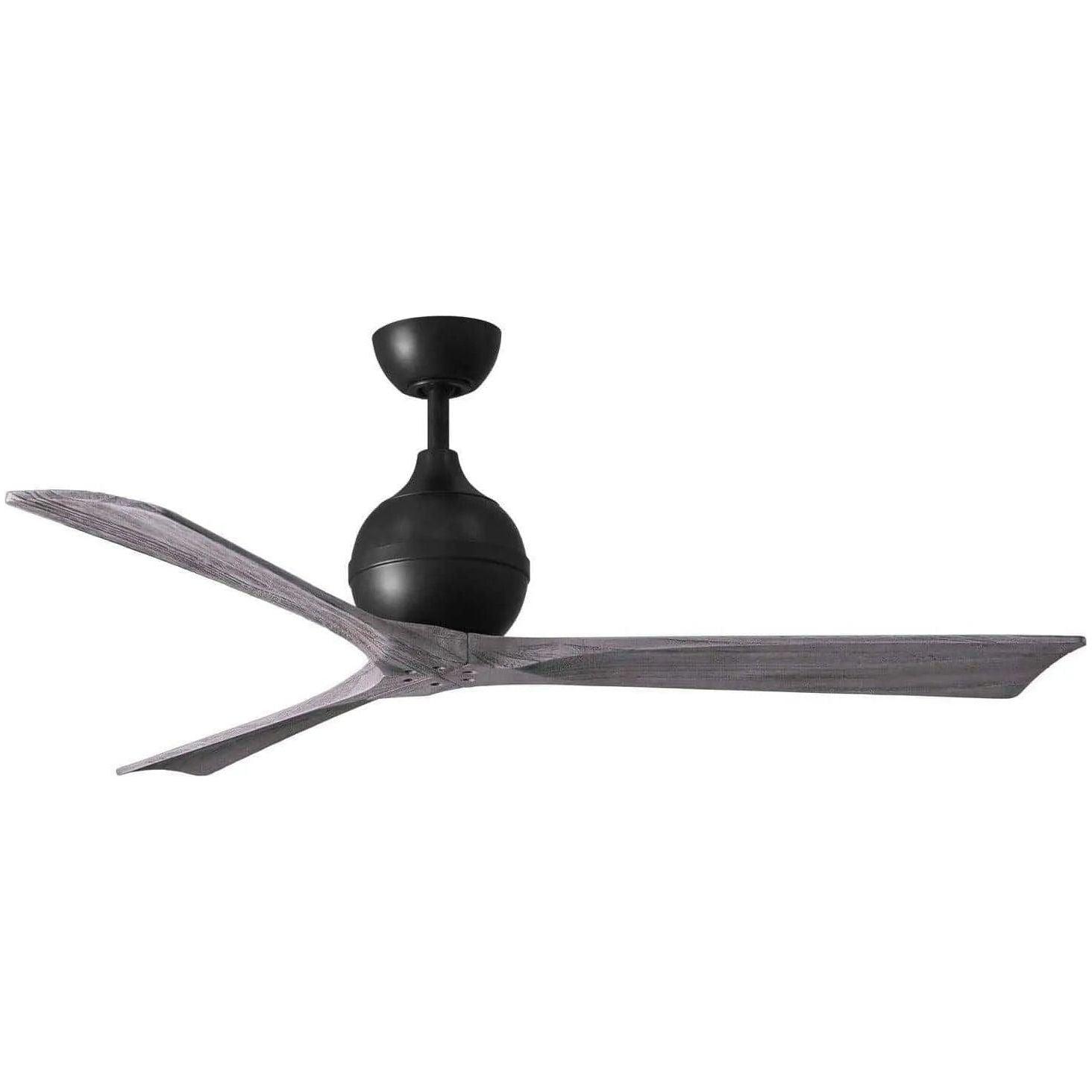 Matthews Fan Company - Irene 3 Ceiling Fan - IR3-BK-BW-60 - Canada Light Shop