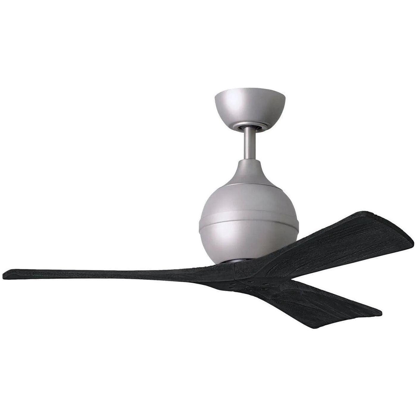 Matthews Fan Company - Irene 3 Ceiling Fan - IR3-BN-BK-42 - Canada Light Shop